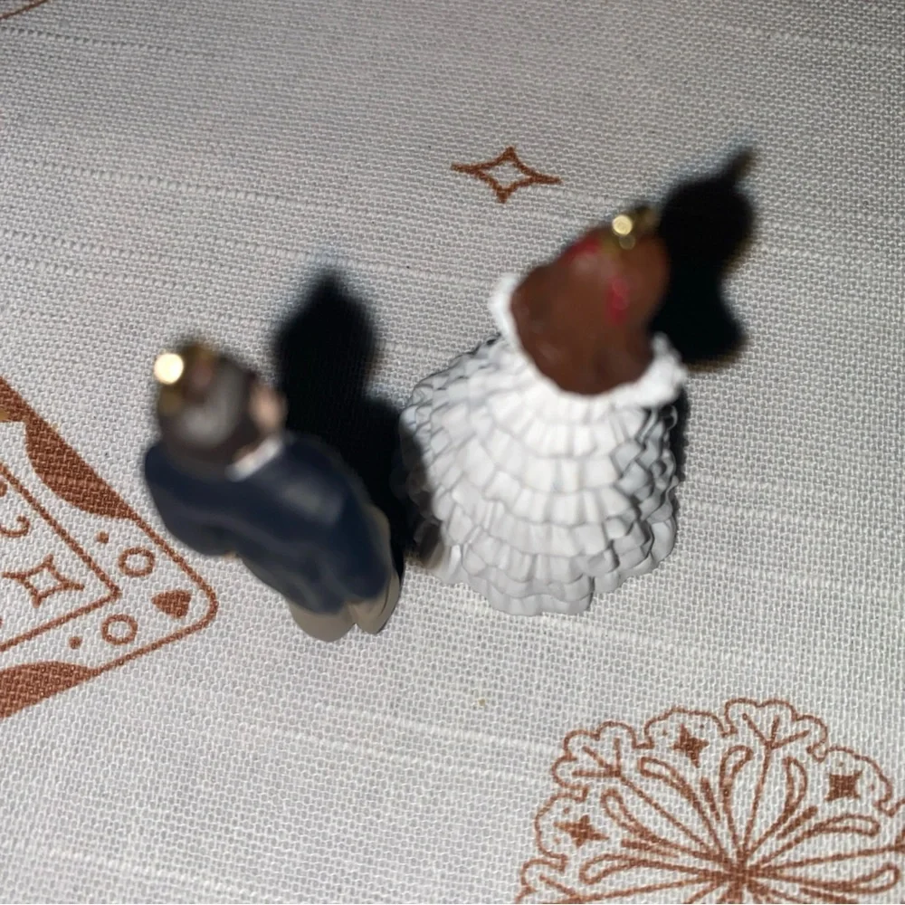 Gone with the Wind Scarlet O'Hara Rhett Butler‎ Figurine Ornament Set Of 2